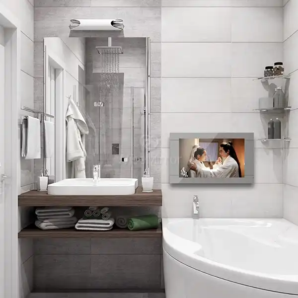 Custom Waterproof TV for High-End Bathrooms